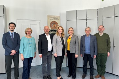 Среща на посланик Десислава Найденова-Господинова с директора на Института за средновековни изследвания на Австрийската академия на науките проф. Клаудия Рап